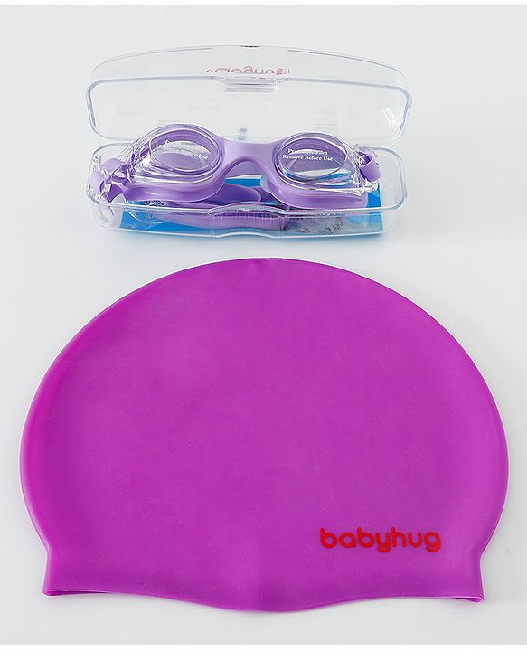 Babyhug Free Size Swimming Set - Sky Blue