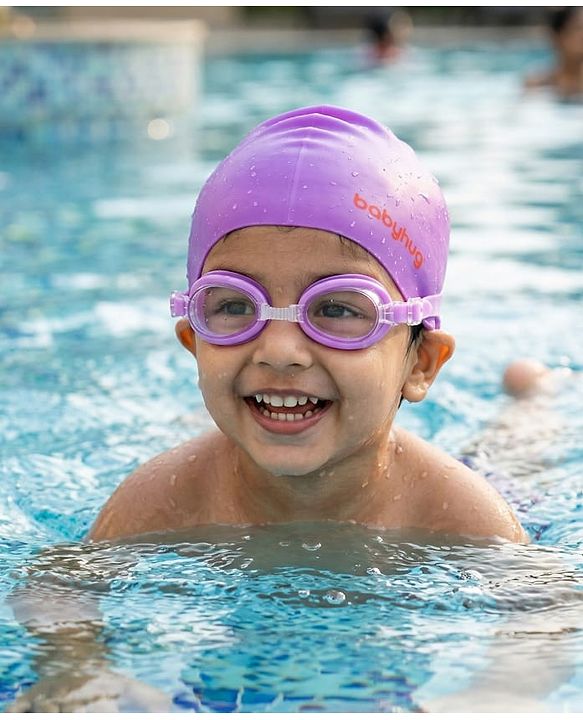 Babyhug Free Size Swimming Set - Black