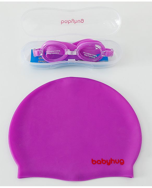 Babyhug Free Size Swimming Set - Black