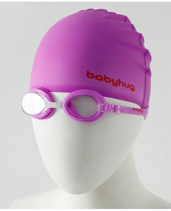 Babyhug Free Size Swimming Set - Black