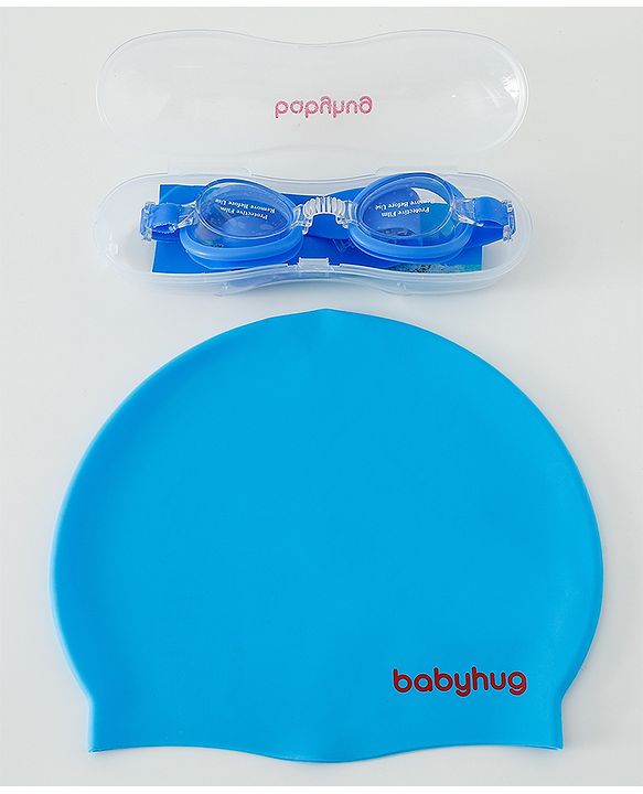 Babyhug Free Size Swimming Set - Black
