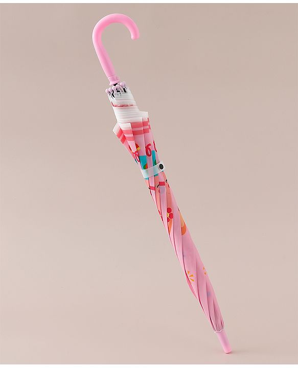 Babyhug Free Size Bunny Printed Umbrella - Pink