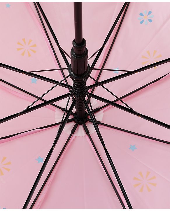 Babyhug Free Size Bunny Printed Umbrella - Pink