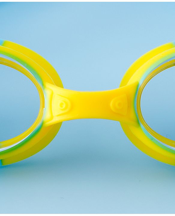 Babyhug Free Size Solid Swimming Goggles - Blue