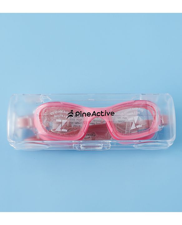 Pine Active Swimming Goggles  Free Size - Pink
