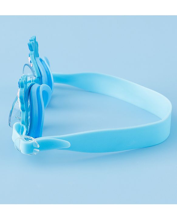 Babyhug Swimming Goggles With Unicorn Applique - Blue