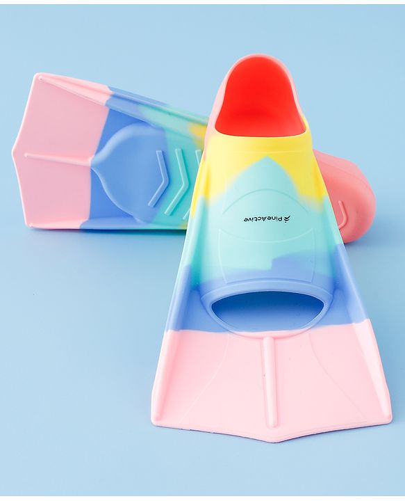 Pine Active Swimming Fins Multicolor - XXS