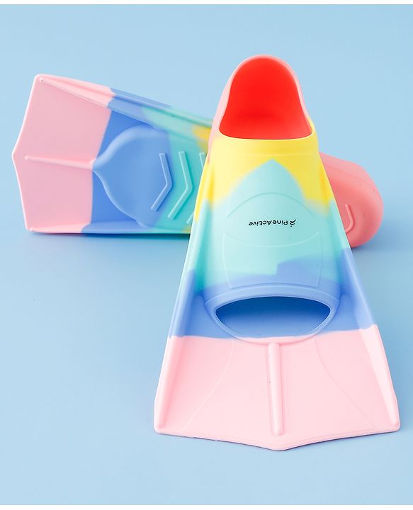 Pine Active Swimming Fins Multicolor - XXS