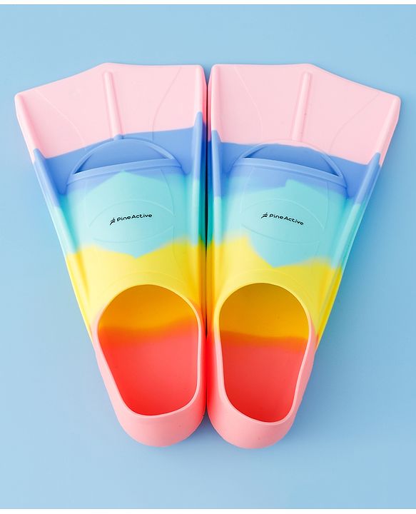Pine Active Swimming Fins Multicolor - XXS