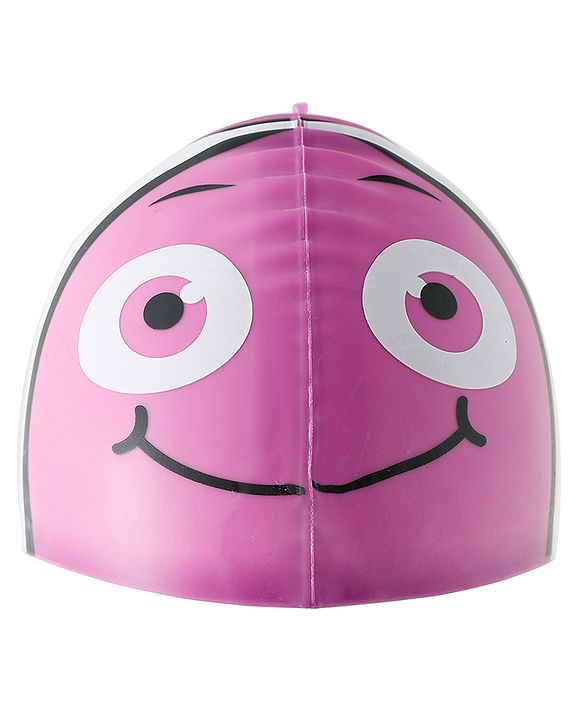 Babyhug Fish Shaped Swimming Cap Free Size - Purple