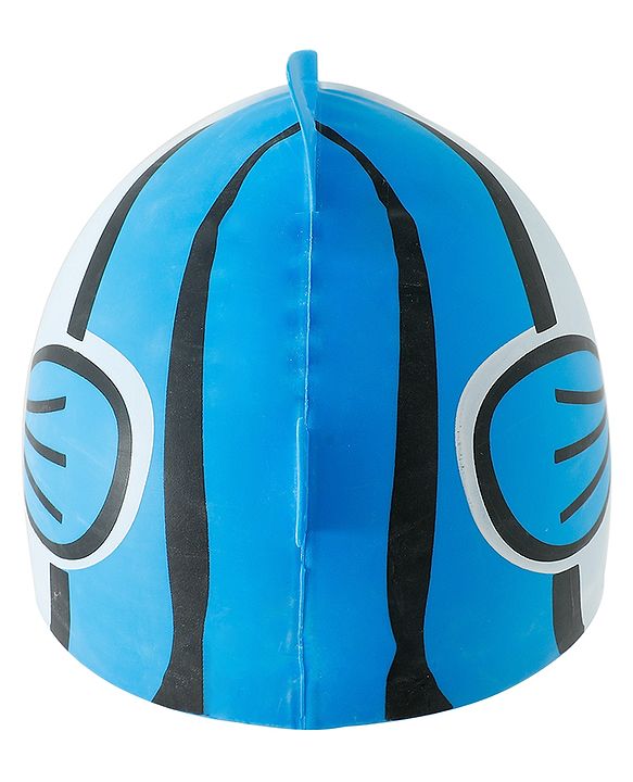 Babyhug Fish Shaped Swimming Cap Free Size - Blue