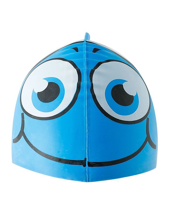 Babyhug Fish Shaped Swimming Cap Free Size - Blue