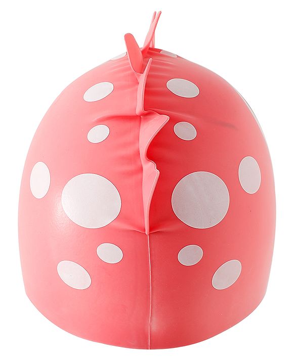 Babyhug Fish Shaped Swimming Cap Free Size - Red