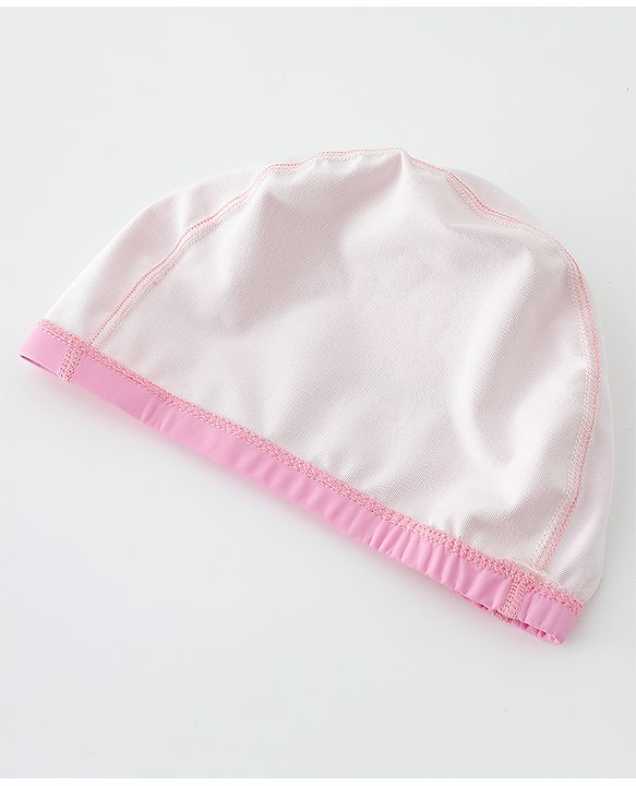 Babyhug Swimming Cap With Bunny Print - Pink