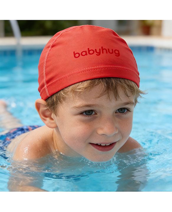 Babyhug Swimming Cap - Black