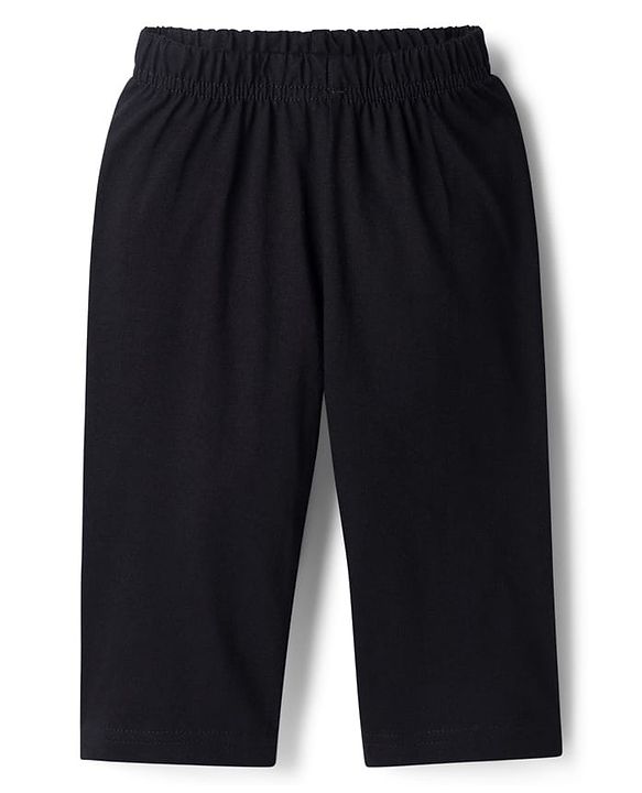 Babyhug Single Jersey Knit Full Sleeves T-Shirt & Lounge Pant Set with Tiger Print - Red & Black
