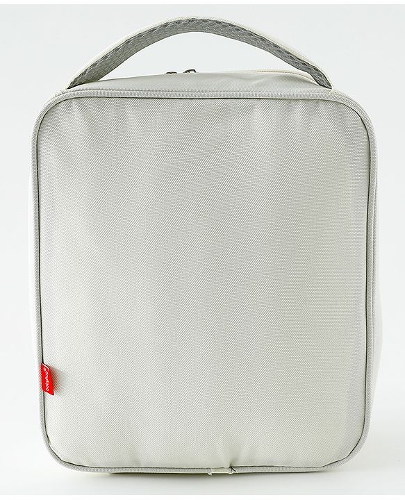 Babyhug Dino Water Resistant Lunch Bag -  Beige| Compact & Lightweight Lunch Carry Bag for Kids & Parents