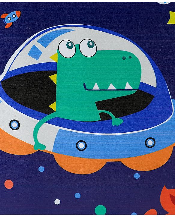 Babyhug Dino Water Resistant Lunch Bag -  Beige| Compact & Lightweight Lunch Carry Bag for Kids & Parents