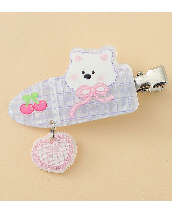 Babyhug Hair Alligator Clips Pack of 4 Free Size - Multicolor