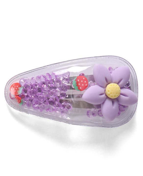 Babyhug Free Size  Snap Clips with Applique Pack of 5 - Multicolor