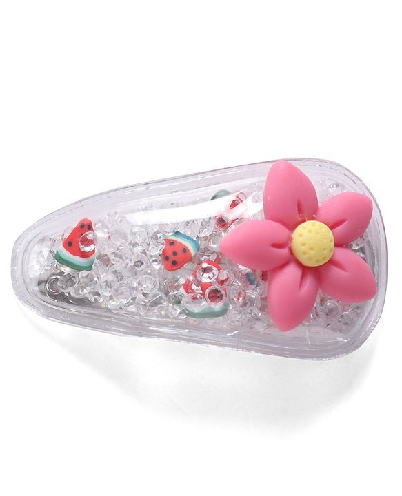 Babyhug Free Size  Snap Clips with Applique Pack of 5 - Multicolor