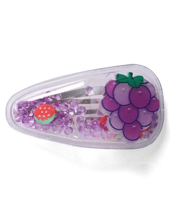 Babyhug  Free Size  Snap Clips with Applique Pack of 5  -  Multicolor