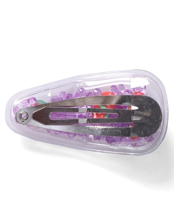 Babyhug  Free Size  Snap Clips with Applique Pack of 5  -  Multicolor
