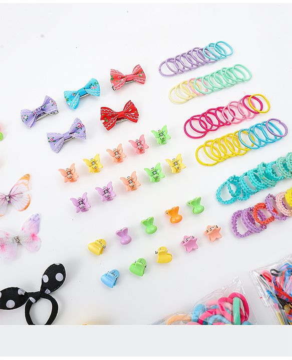Babyhug Hair Accessories Free Size Combo Sets - Multicolor