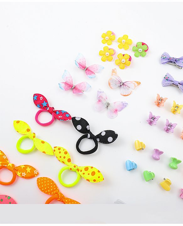 Babyhug Hair Accessories Free Size Combo Sets - Multicolor
