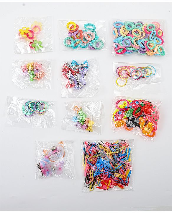 Babyhug Hair Accessories Free Size Combo Sets - Multicolor
