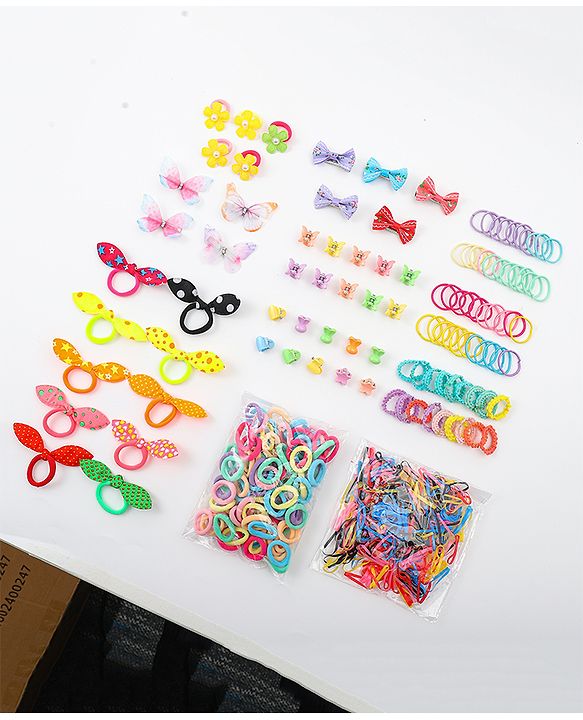 Babyhug Hair Accessories Free Size Combo Sets - Multicolor