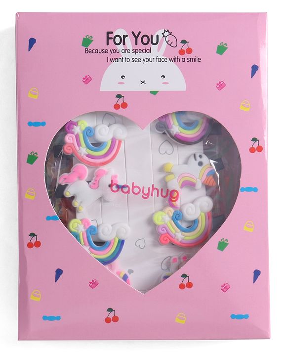 Babyhug  Free Size Hair Accessories  Combo Sets - Multicolor