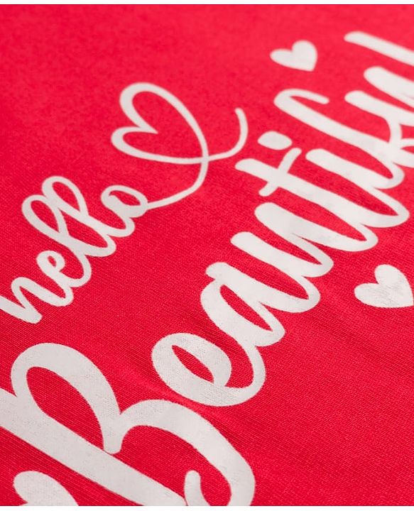 Babyhug 100% Cotton Knit Half Sleeves T-Shirts with Heart & Polka Dot Print Pack of 3 - Navy Blue Red & White