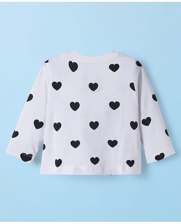 Babyhug Disney Single Jersey Knit Full Sleeves T-Shirts with Disney Character Graphic Pack of 5 - White Plum & Pink