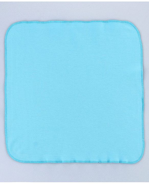Babyhug 100% Interlock Cotton Single Layer Wash Cloth Rabbit, Rainbow and Floral Print Pack of 6 - Multicolor| High Absorbency| Feeding & Diapering| Bath & Face Towel| Soft & Skin Friendly