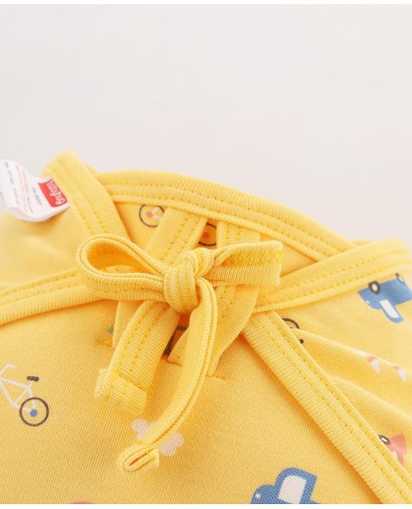 Babyhug 100% Interlock Cotton Double Layer Nappy Helicopter, Boat & Car Print Pack of 12 - Small Size| Machine Washable| Soft & Skin Friendly| Velcro Closure