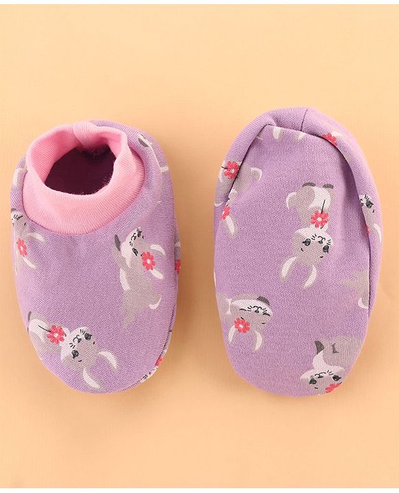Babyhug 100% Interlock Cotton Clothing Gift Set for Newborn Rabbit Print Pack of 8 - Multicolour