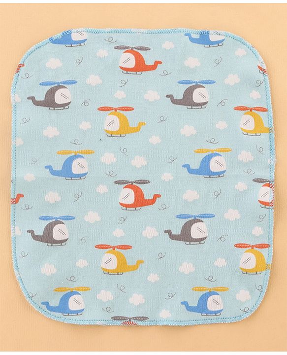 Babyhug 100% Interlock Cotton Clothing Gift Set for Newborn Rabbit Print Pack of 8 - Multicolour