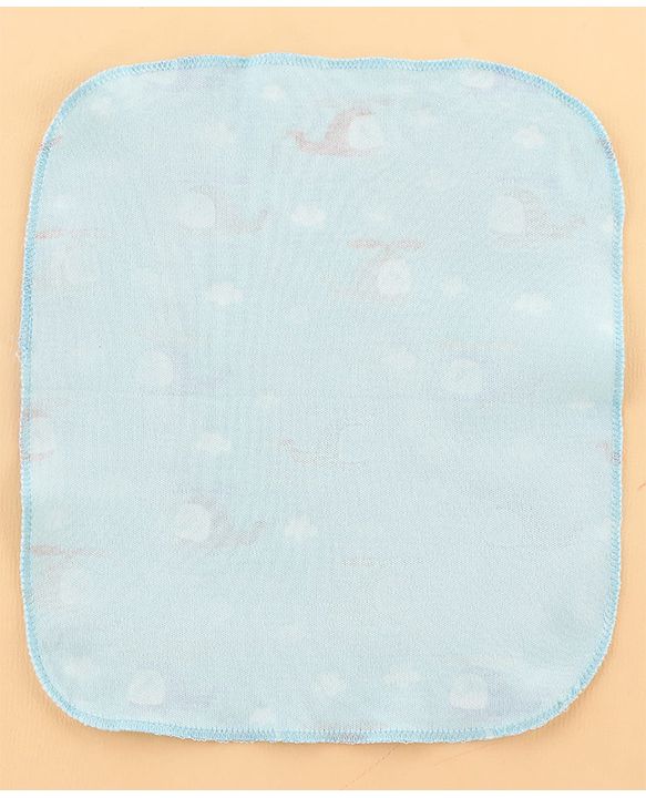 Babyhug 100% Interlock Cotton Clothing Gift Set for Newborn Rabbit Print Pack of 8 - Multicolour
