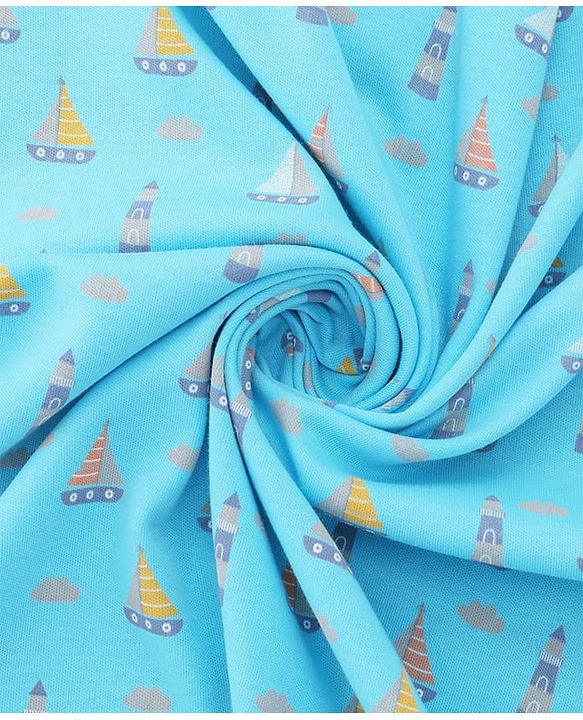 Babyhug 100% Interlock Cotton Wrapper with Rabbit Rainbow and Floral Print| Soft & Breathable| Comfortable Warm and Soothing| Travel Friendly| New Born Gifting  Pack of 3  - Purple Pink & White