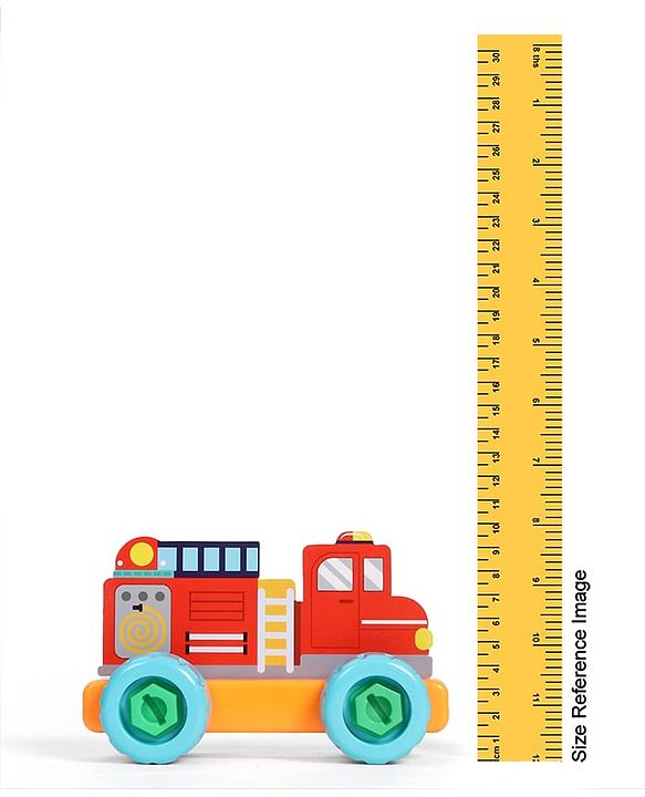 Babyhug 3 in 1 Build a Vehicle Learning Toys for kids- Build, Play & Create| Ambulance, Fire Engine & Clean Up Truck| Indoor Game| STEM Educational Toy| Gifting Idea for age 3+|BIS Certified| DIY Toy
