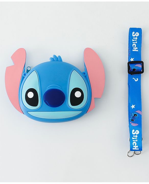 Babyhug Sling Bags With Lilo & Stitch Graphics - Blue