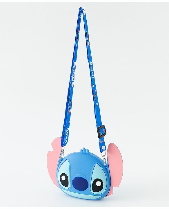 Babyhug Sling Bags With Lilo & Stitch Graphics - Blue