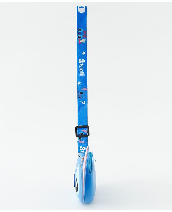 Babyhug Sling Bags With Lilo & Stitch Graphics - Blue