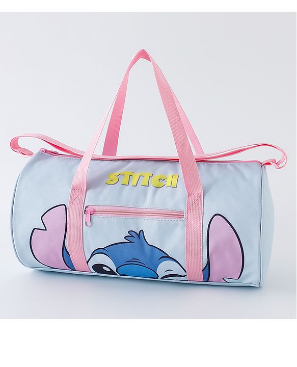 Babyhug Disney Free Size Sling Bag With Stitch Graphic - Light Blue