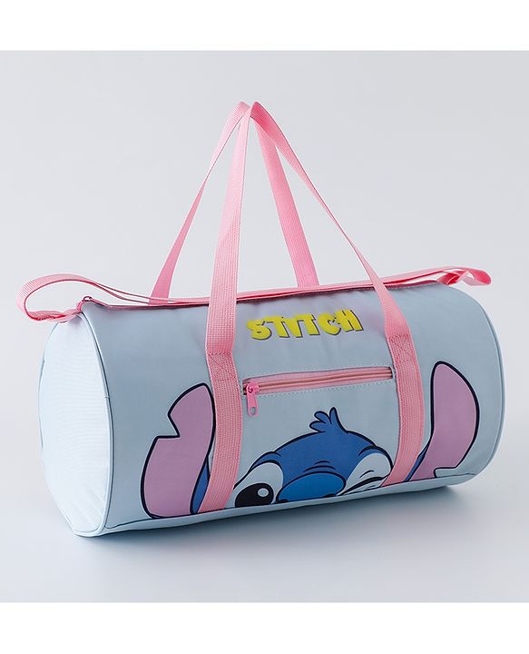 Babyhug Disney Free Size Sling Bag With Stitch Graphic - Light Blue