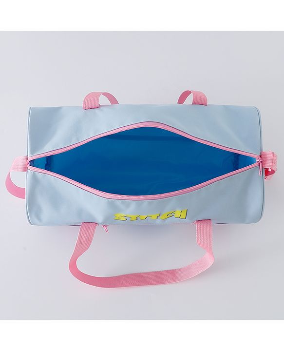 Babyhug Disney Free Size Sling Bag With Stitch Graphic - Light Blue
