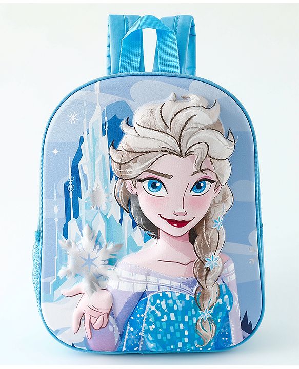 Babyhug Fashion Backpacks With Disney Frozen Princess Print - Multicolor