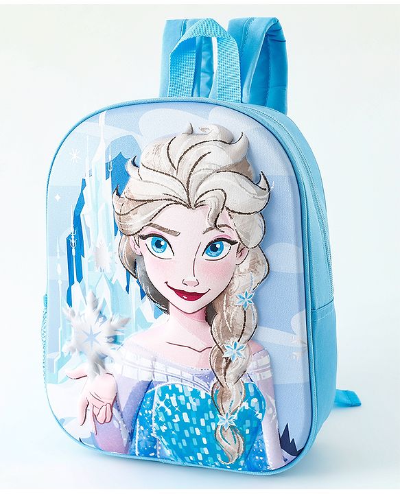 Babyhug Fashion Backpacks With Disney Frozen Princess Print - Multicolor