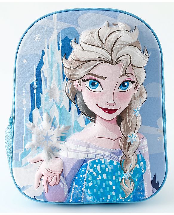 Babyhug Fashion Backpacks With Disney Frozen Princess Print - Multicolor